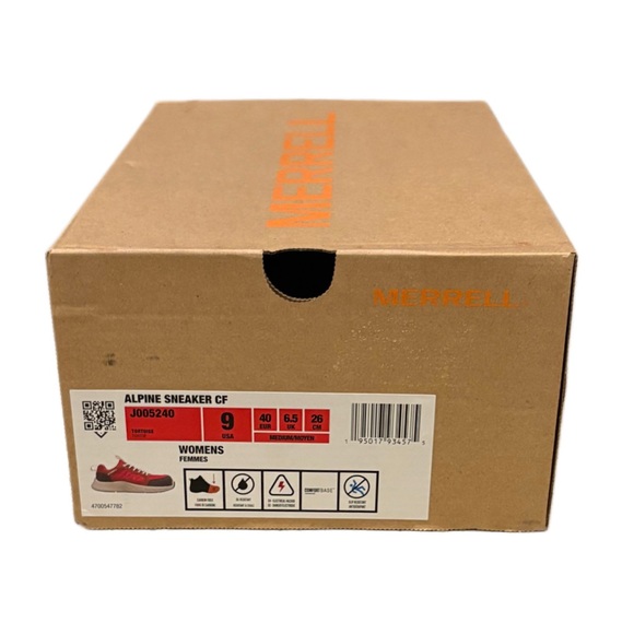 Merrell Women's Alpine Sneaker Carbon Fiber Work Shoe Size 9 - Picture 10 of 10